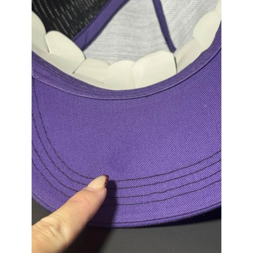 Y2K ADIO Heartagram HIM Skateboard Mesh Back Hat‎ One Size Rare